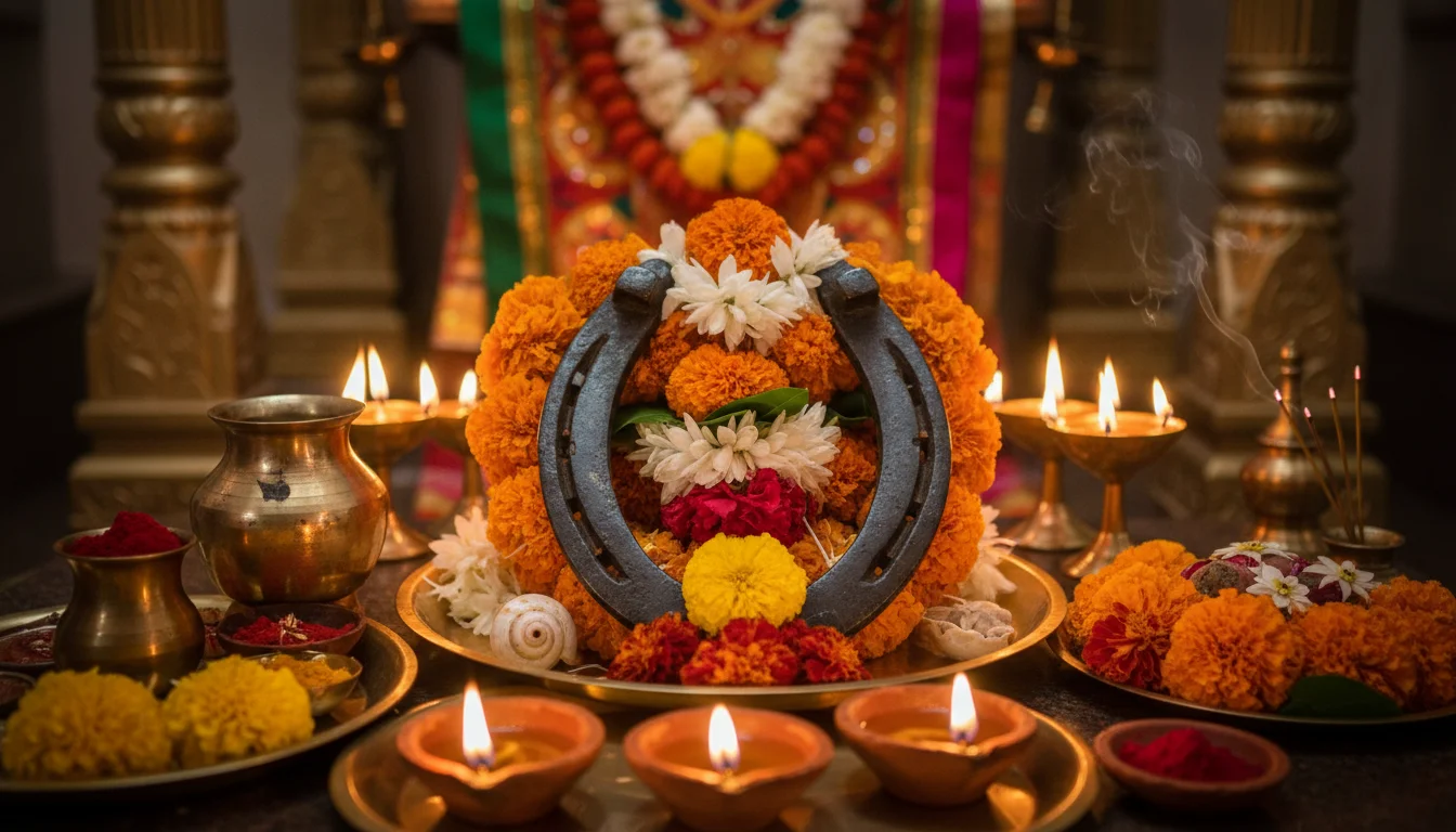 Ghode ki Naal (Horseshoe) Offering
