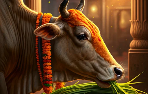 Gau Mata Seva in Mathura