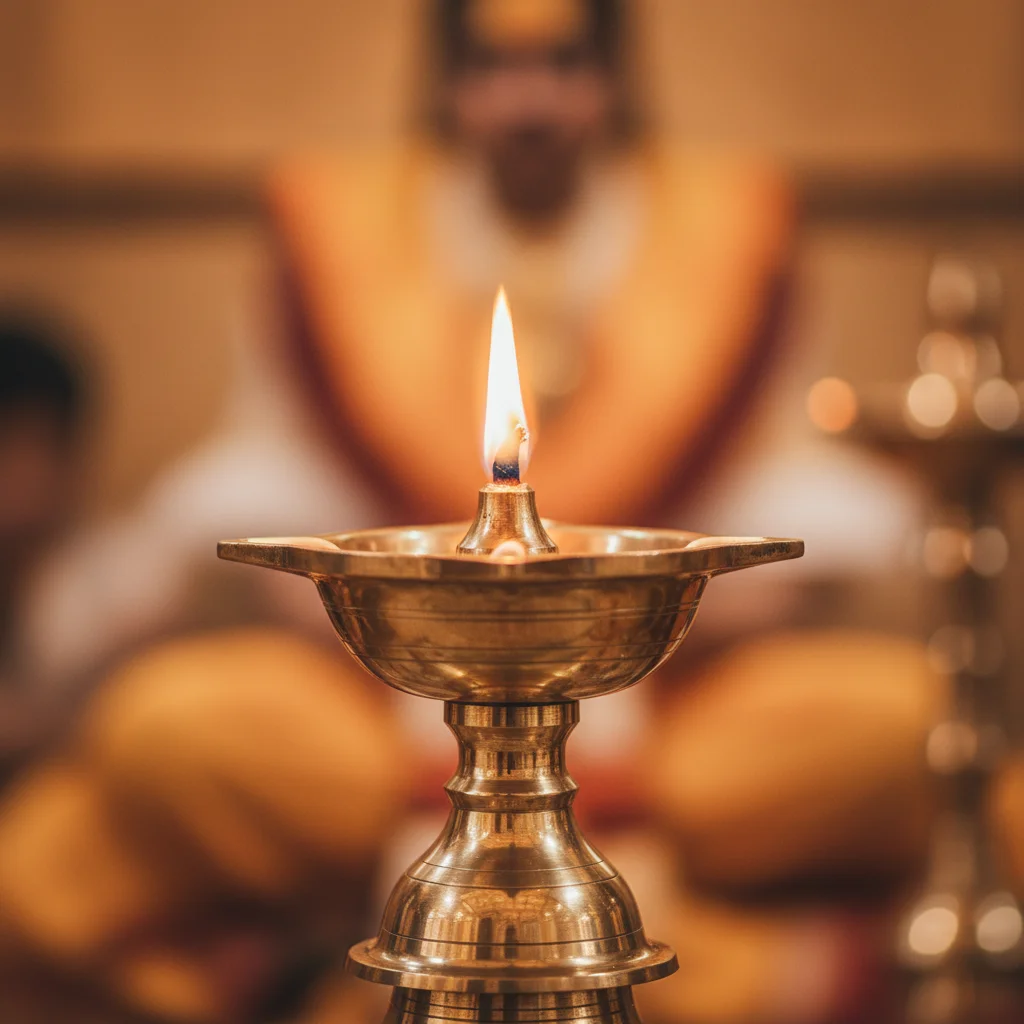 Traditional Brass Diya