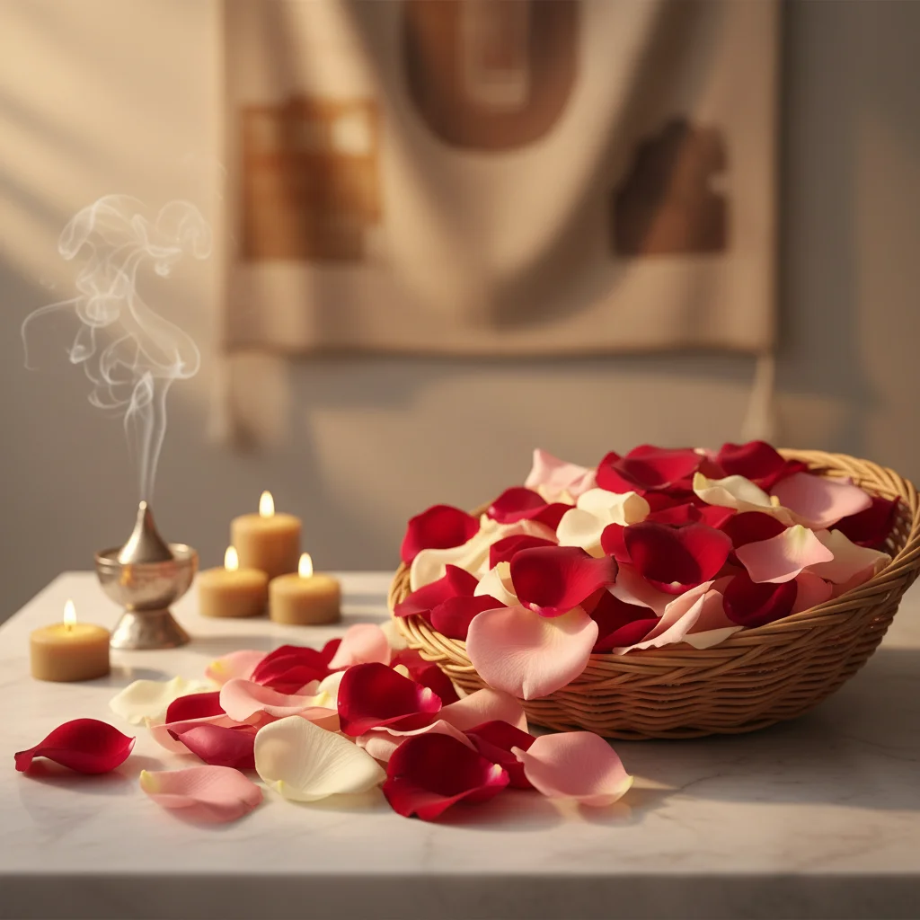 Fresh Rose Petals