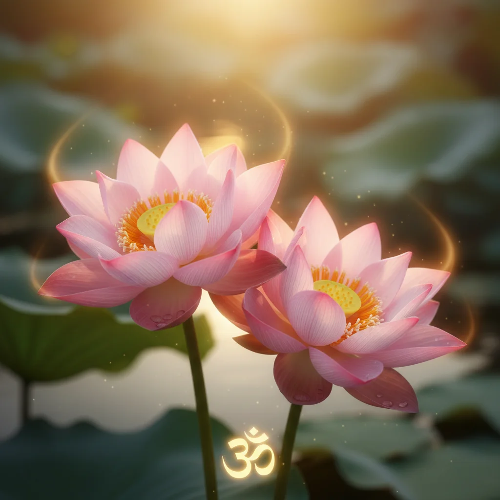 Sacred Lotus Flowers
